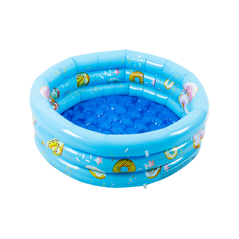 YS005290cm Piscină cu gogoși rotundă cu trei straturi 90*30cm